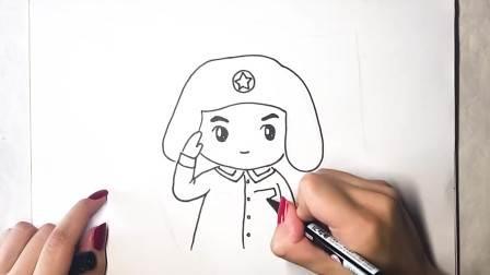 雷锋简笔画 雷锋简笔画怎么画