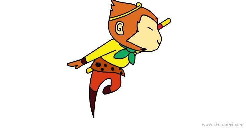 孙悟空教程儿童画怎么画 孙悟空教程简笔画画法
