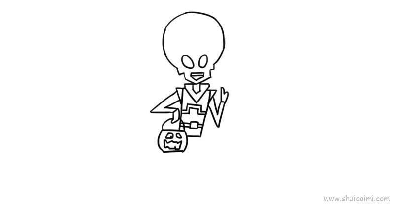 魔鬼儿童画怎么画 魔鬼简笔画画法