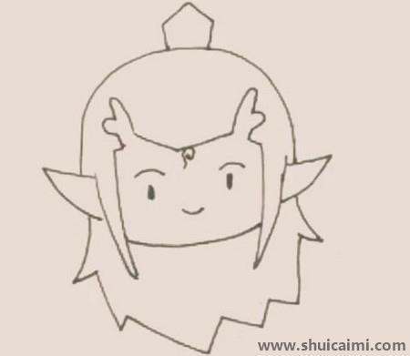 敖丙儿童简笔画