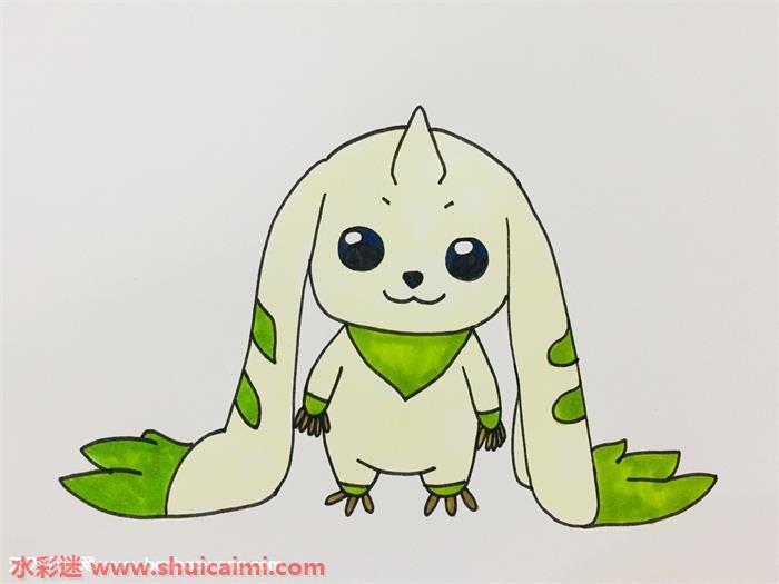 大耳兽怎么画 大耳兽简笔画简单又漂亮