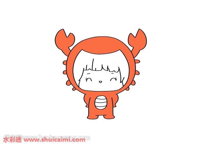 巨蟹座怎么画 巨蟹座简笔画简单又漂亮