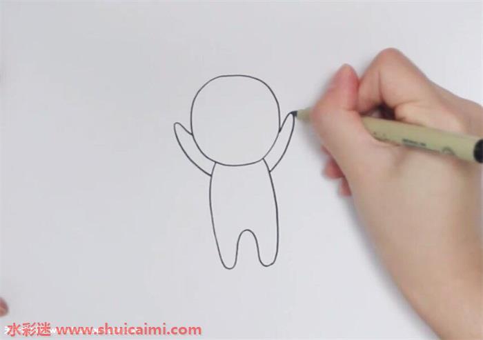 万圣节木乃伊怎么画 万圣节木乃伊简笔画彩色