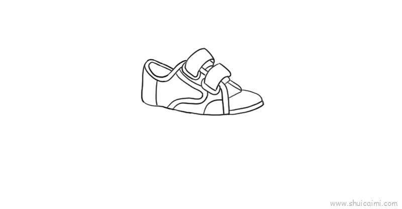 鞋子儿童画怎么画 鞋子简笔画步骤