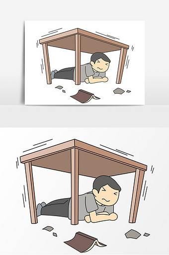 地震简笔画 地震简笔画图片