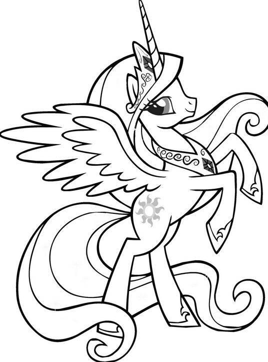 小马 简笔画 小马简笔画怎么画