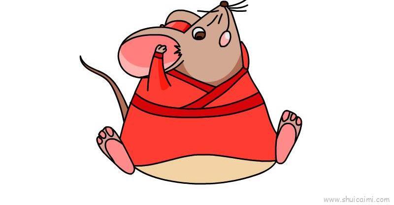 鼠年儿童画怎么画 鼠年简笔画画法