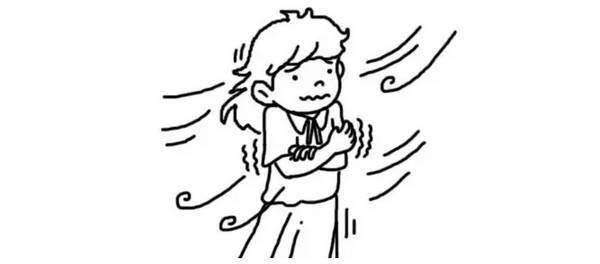 迎风简笔画 迎风图片卡通