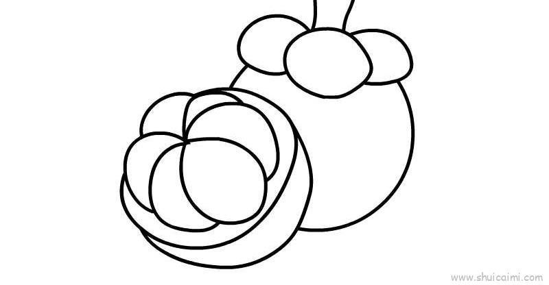 山竹儿童画怎么画 山竹简笔画简单又好看