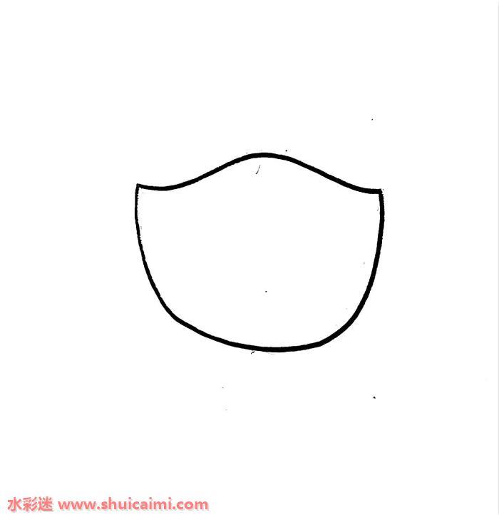 怎么画口罩?彩色简笔画口罩的画法分享