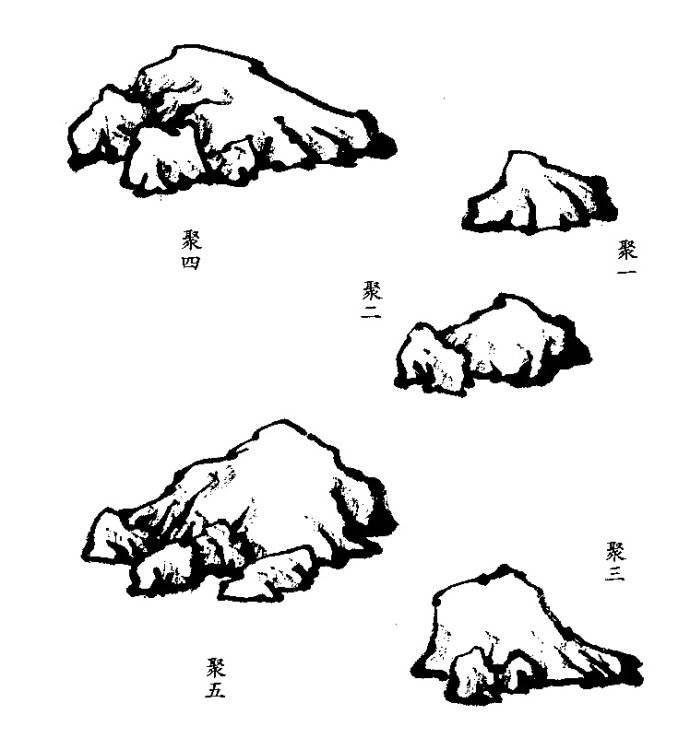 石头简笔画 石头简笔画大全简单漂亮