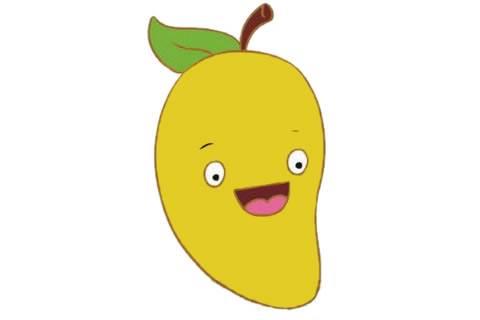 芒果简笔画 芒果简笔画简单可爱