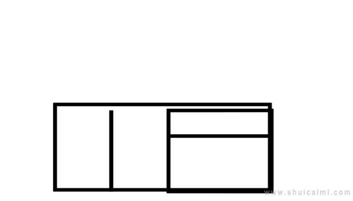 厨房简笔画怎么画 厨房简笔画图片大全