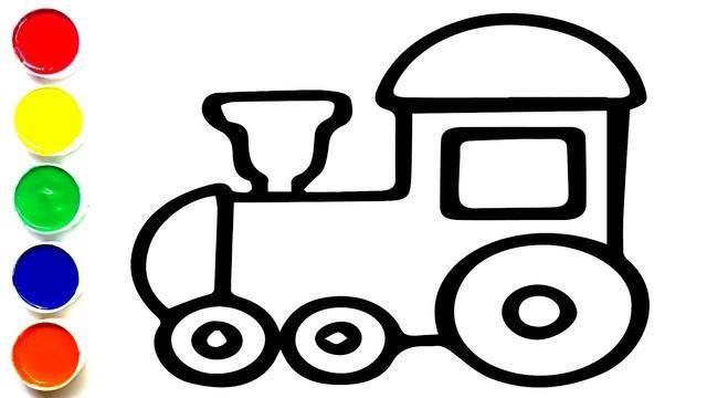 简笔画火车 简笔画火车头