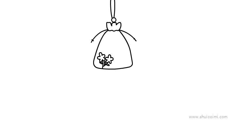 端午节香包儿童画怎么画 端午节香包简笔画顺序