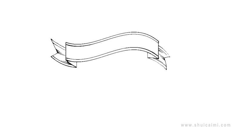飘带简笔画怎么画 飘带简笔画画法
