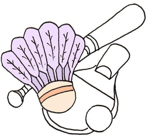 运动器材的简笔画怎么画 运动器材的简笔画图片大全