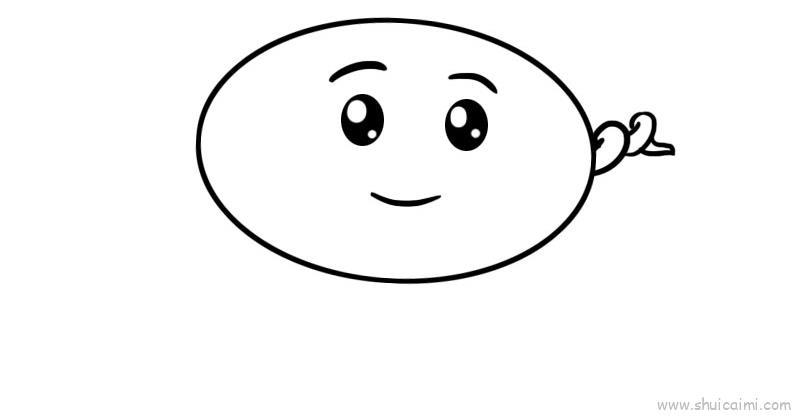 西瓜投手儿童画怎么画 西瓜投手简笔画简单又好看