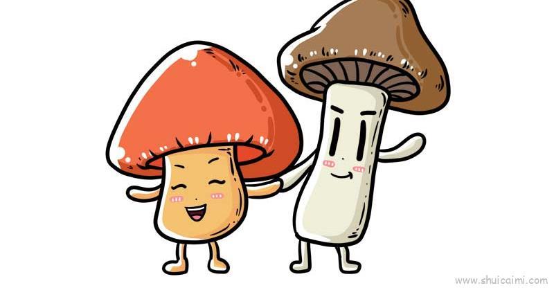 蘑菇儿童画怎么画 蘑菇简笔画步骤
