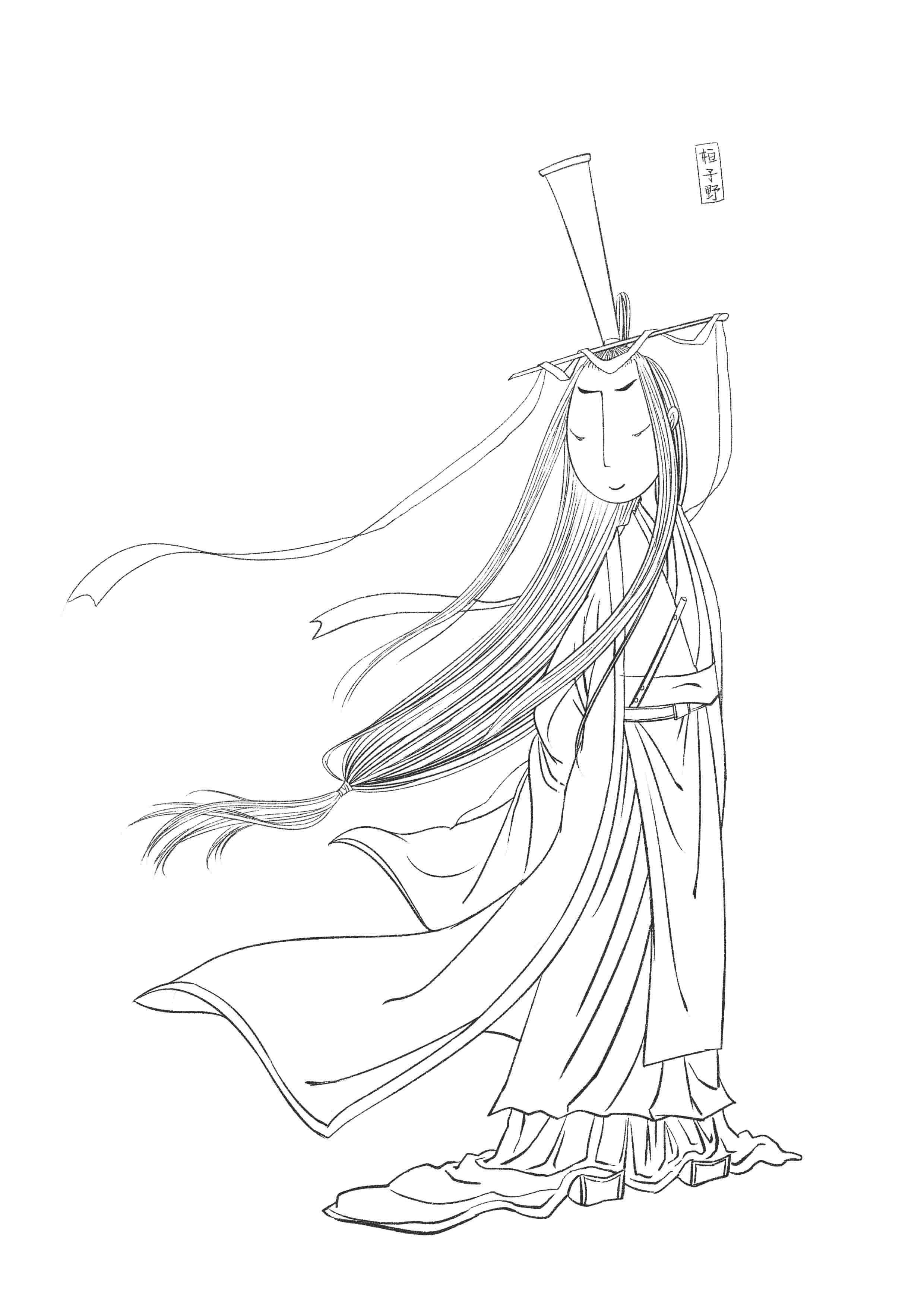 天官大帝简笔画怎么画 天官大帝简笔画怎么画好看