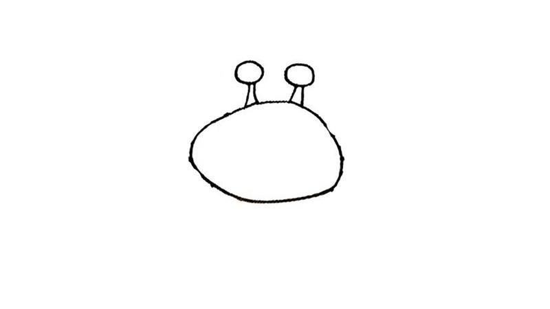 大闸蟹简笔画怎么画 大闸蟹简笔画顺序