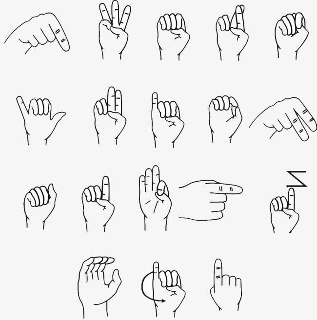 手简笔画 手简笔画图片大全