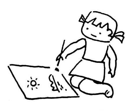 简笔画画画 简笔画可爱图片