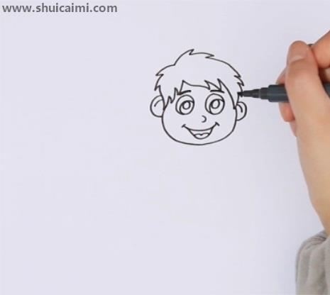 小男孩简笔画怎么画 小男孩简笔画顺序