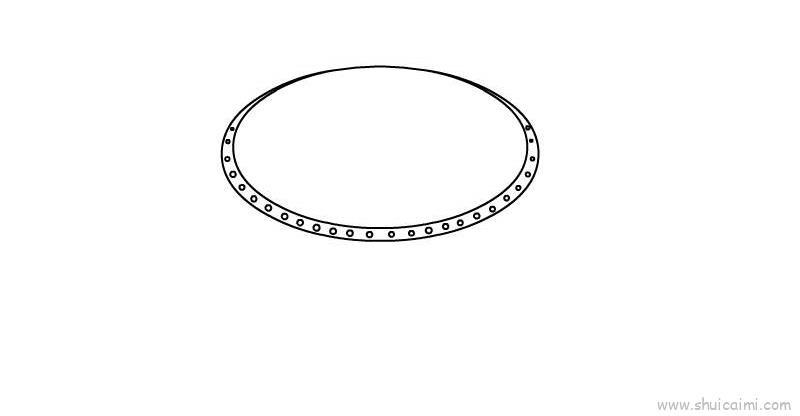 敲鼓儿童画怎么画 敲鼓简笔画步骤