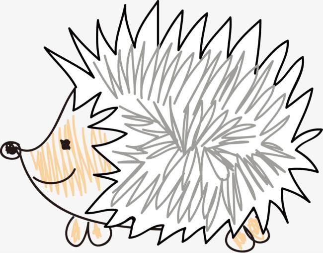 小刺猬简笔画 小刺猬简笔画幼儿