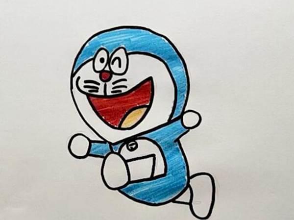 简笔画哆啦a梦 卡通简笔画哆啦a梦
