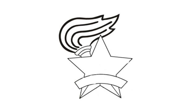 队徽的简笔画怎么画 队徽简笔画画法