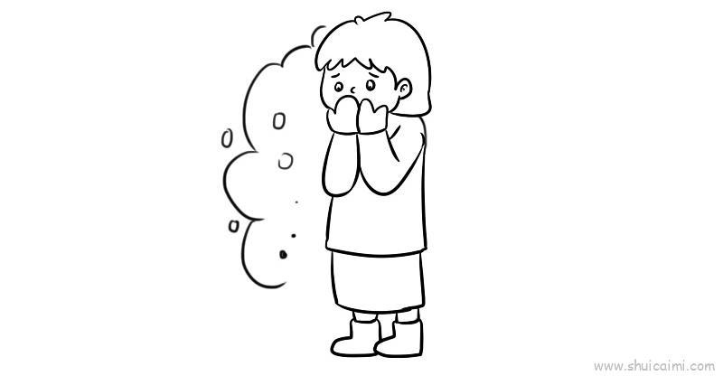 雾霾儿童画怎么画 雾霾简笔画图片大全