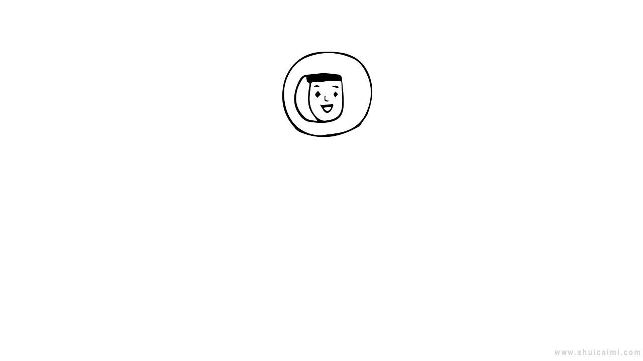 航天员简笔画怎么画 航天员简笔画步骤