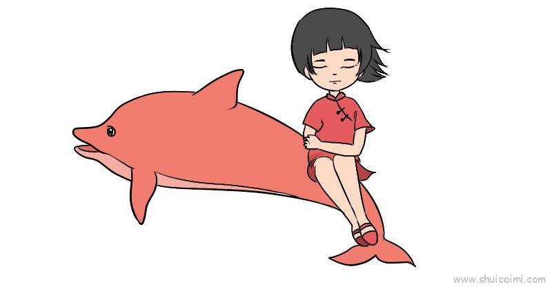 大鱼海棠儿童画怎么画 大鱼海棠简笔画步骤