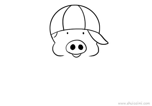 麦兜儿童画怎么画 麦兜简笔画简单