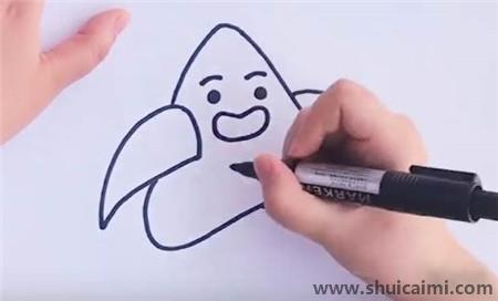 端午节粽子儿童简笔画