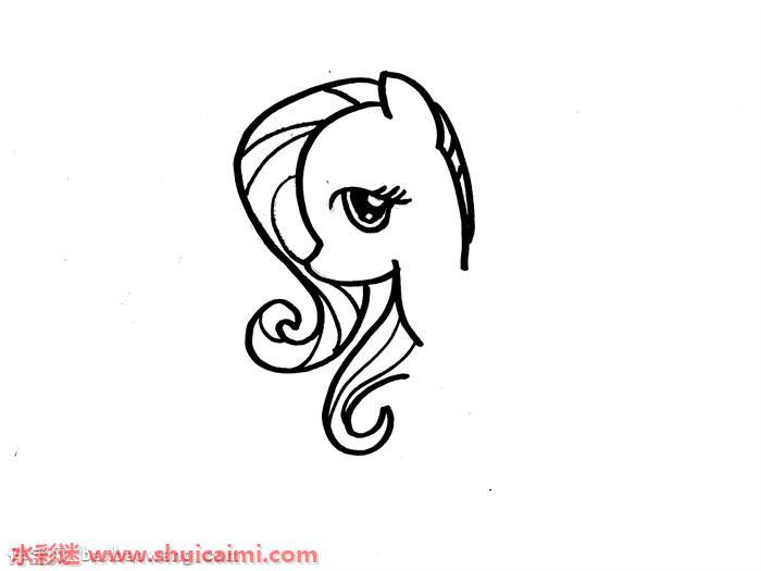 柔柔公主怎么画 柔柔公主简笔画图片大全