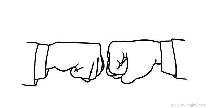 武汉加油儿童画怎么画 武汉加油简笔画画法