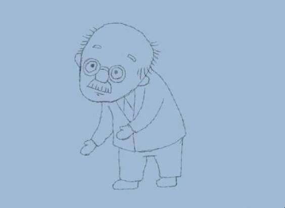 爷爷的简笔画 爷爷的简笔画简单又漂亮