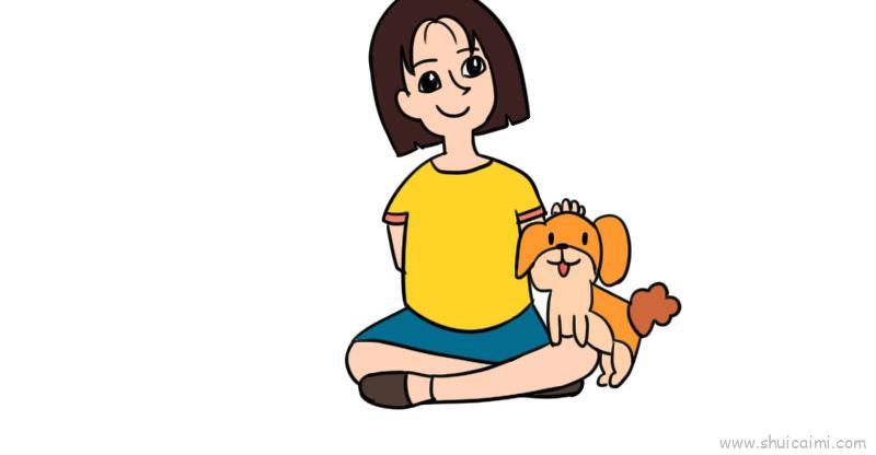 爱护小动物主题儿童画怎么画 爱护小动物主题简笔画图片