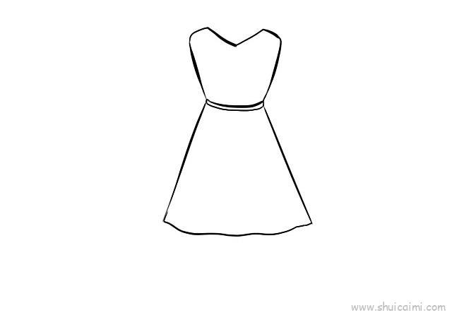 裙子儿童画怎么画 裙子简笔画画法