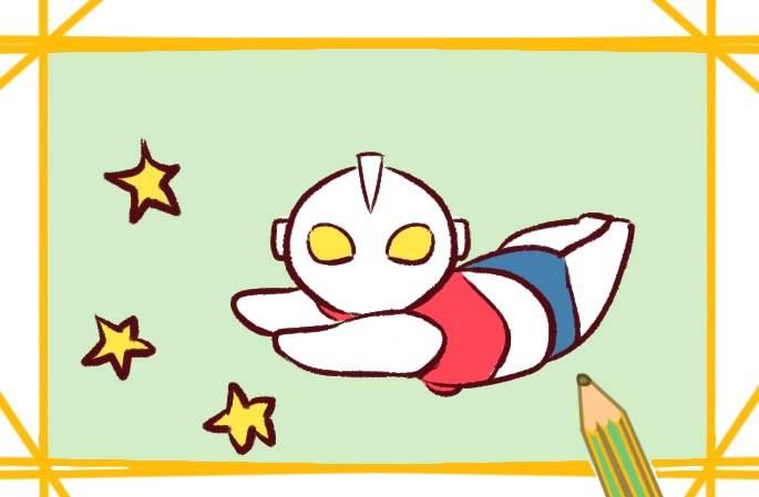 画奥特曼的简笔画 画奥特曼的简笔画帅气