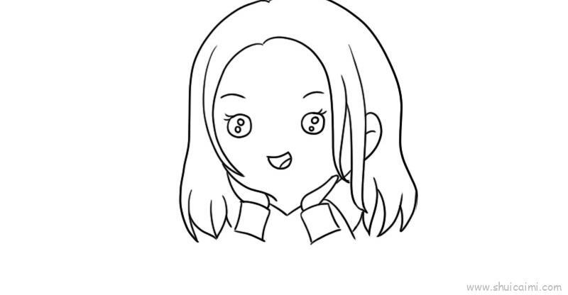 脸儿童画怎么画 脸简笔画画法