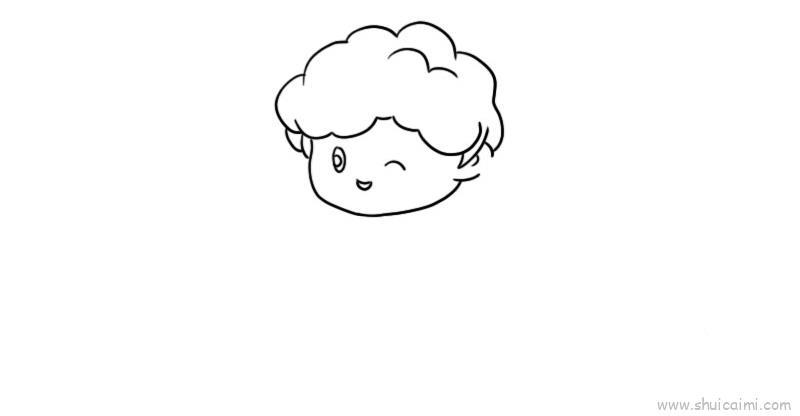 丘比特儿童画怎么画 丘比特简笔画顺序