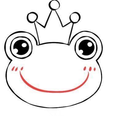 小青蛙简笔画图片大全 青蛙卡通简笔画图片