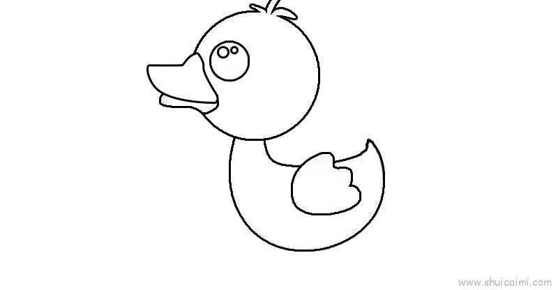 丑小鸭儿童画怎么画 丑小鸭简笔画画法