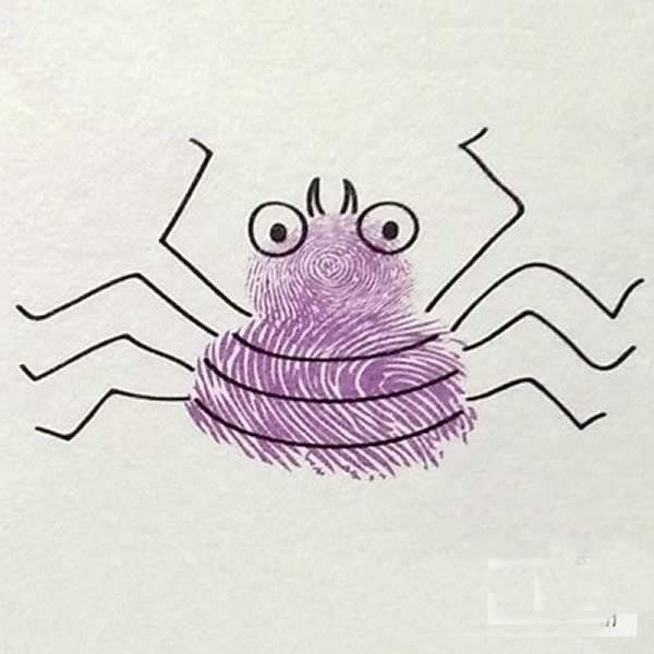 蜘蛛简笔画 蜘蛛简笔画儿童简笔画