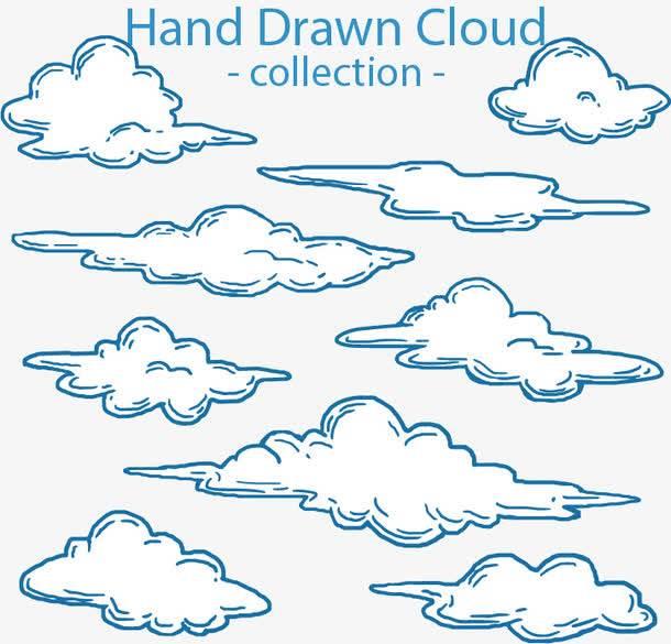 天空简笔画 天空简笔画彩色