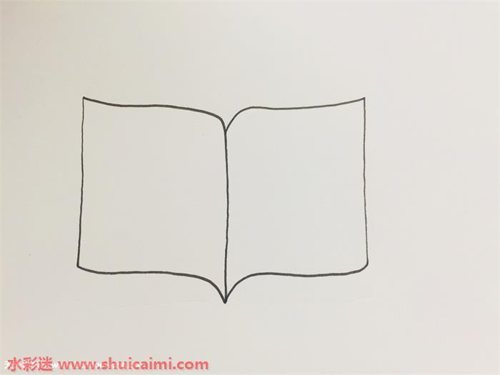 手抄报书本怎么画 手抄报书本简笔画图片带颜色